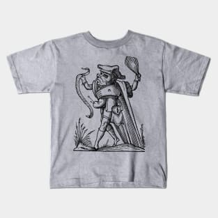 Grotesque #70 The Drolatic Dreams of Pantagruel (1565) Kids T-Shirt